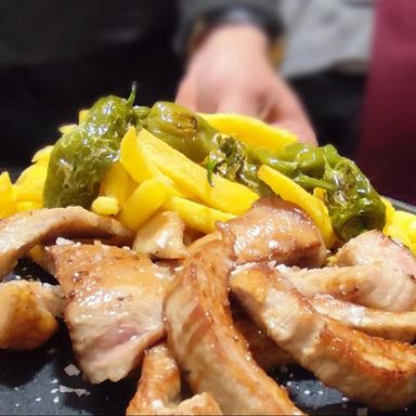Secreto ibérico con chimichurri