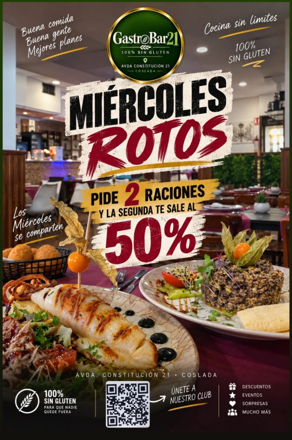 Promoción Miércoles Rotos